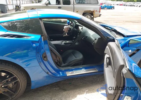 2016 Chevrolet Corvette Stingray Z51 from USA, damaged, VIN 1G1YK2D73G5105010